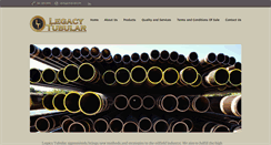 Desktop Screenshot of legacytubular.com