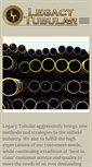 Mobile Screenshot of legacytubular.com